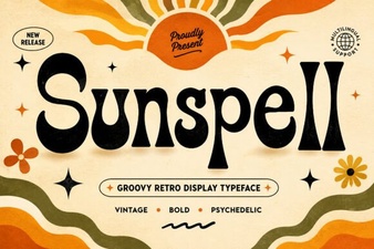 Enchanting Designs with Sunspell Font