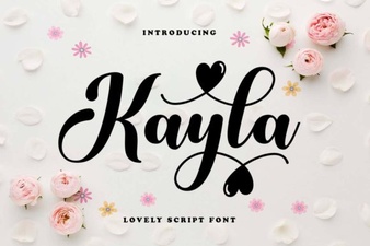 Kayla Font: Creative Typography for Modern Design