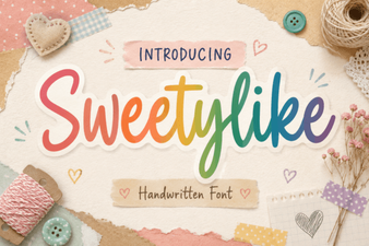 Sweetylike Font - Free Script Font Download for Elegant Designs